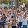 Der Ulmer Teil einer globalen Bewegung: 
Auf dem Ulmer Marktplatz traf sich die regionale Gruppe von Fridays for Future (FfF) um sich am "weltweiten Klimastreik" beteiligen. 