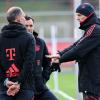 Der neue Bayern-Trainer Thomas Tuchel (r) will gegen seinen früheren Club Dortmund ein erstes «Ausrufezeichen» setzen.