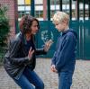 Traut sich der Schüler Pit (Finn Lehmann), Lena Odenthal (Ulrike Folkerts) von seinem Streit mit Marlon zu erzählen?