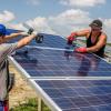Der Ausbau der Photovoltaik müsste vervierfacht werden, um die neuen Klimaziele zu erreichen. 