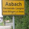 Ein Ortsschild in Asbach (Archivfoto) wurde gestohlen. 