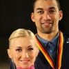 Aljona Savchenko und Robin Szolkowy haben bei den Deutschen Meisterschaften im Eiskunstlauf den Titel im Paar lauf gewonnen.