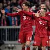 Franck Ribery und Robert Lewandowski trafen beim 3:0-Sieg gegen den 1. FC Nürnberg für die Bayern.
