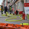 In einem Geschäft in der Reichsstraße hat es am Montagvormittag gebrannt. Die Feuerwehr war im Einsatz.  	