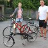 Drei auf einen Streich: Eigentlich wollten Julia Leibold und Jürgen Reisach nur ein Rad kaufen – aber bei diesen Schnäppchenpreisen...