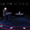 US-Präsident Donald Trump (rechts) und Herausforderer Joe Biden sind im letzten TV-Duell zusammengekommen.