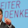 SPD-Chef Sigmar Gabriel findet, dass die «Stinkefinger»-Debatte der Partei im Wahlkampf geschadet hat.