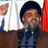 Hisbollah-Chef Hassan Nasrallah während einer Rede in Beirut im Jahr 2007.   
