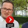 FCA-Reporter Johannes Graf (rechts) und Sportredakteur Florian Eisele informieren über die Lage beim FC Augsburg.