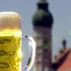 Das waren noch Zeiten, als man im Biergarten des Klostergasthofs Andechs ein schönes, kühles Bier genießen konnte. 
