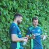 Das Trainer-Duo der SG Amberg/Wiedergeltingen, Thomas Waltenberger (rechts) und Jonas Meichelböck, gibt seine Trainertätigkeit bei der Spielgemeinschaft nach dieser Saison auf.