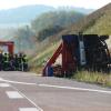 Ein schwerer Unfall hat sich auf der Autobahn A8 in Richtung Stuttgart zwischen Neusäß und Adelsried ereignet.