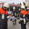 Damit die Feuerwehren aus Ried, Sirchenried und Zillenberg die Tagesalarmsicherheit gewährleisten können, schließen sie sich zusammen. Unser Bild zeigt die Einsatzkräfte bei einer Großübung. 	