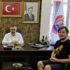 Plötzlich empfangen: Sünkel trifft türkische Polit-Prominenz. 