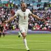 Englands Harry Kane bejubelt sein Tor zum 2:0 gegen Deutschland.
