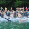 125 Teilnehmer starteten im vergangenen Jahr beim Vier-Seen-Schwimmen. Die zehnte Auflage findet am 27. Juli statt. 
