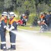 Zwei Gruppen der Freiwilligen Feuerwehr Rehau haben die Leistungsprüfung ohne Fehler bestanden.  