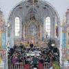 Ein stimmungsvolles abendliches Konzert bot die große Walkertshofener Musikerfamilie in der örtlichen Pfarrkirche St. Alban. 