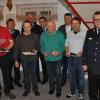 Ehrungen standen bei der Feuerwehr Olgishofen auf dem Programm. Unser Bild zeigt (von links): Robert Helfer, Kreisbrandmeister Josef Heinzler, Eduard Schropp, Kommandant Leopold Grauer, Zweiter Kommandant Florian Ganser, Ferdinand Ganser, Bürgermeister Franz Grauer, Christian Schropp und Kreisbrandinspektor Jakob Schlögel. 	