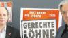 Spitzen des DGB: Peter Fischer, Vorsitzender DGB-Region Südwürttemberg (links), und sein Kollege der Region Allgäu-Donau-Iller, Werner Gloning.  