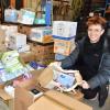 Stefanie Kritsch und Uwe Dunzinger sammeln in Wemding weiter Hilfsgüter für die Menschen in der Ukraine.