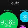 Fit für den Sommer: Die Fitness-App «Moves» gehört jetzt zu Facebook.