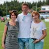 Julian Nagelsmann mit Schwester Vanessa Furkert und Mutter Burgi Nagelsmann.