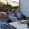 Landwirte diskutieren auf Einladung des Bayerischen Bauernverbands mit Bürgermeister Raphael Bögge über ihre Wünsche. 	