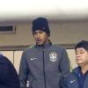 Neymar verfolgte den Sieg seiner «Seleçao» von der Tribüne aus.