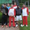 Die zweite Herren-Mannschaft des TC Nördlingen mit (von links) Pierre Engelhardt, Tobias Haug, Armin Dobel, Martin Wiedenmann, Ricardo Lehmann und Hermann Fälschle.    