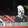 In einem Spiel im März 2019 gegen den FC Bayern setzen sich Fans des SC Freiburg mit einer Choreographie gegen Sexismus im Fußball ein.