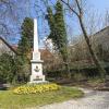 Das Kneipp-Denkmal in Stephansried, dem Geburtstag Sebastian Kneipps. 