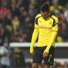 Dortmunds Pierre-Emerick Aubameyang konnte den Elfmeter gegen Benfica Lissabon nicht verwandeln.