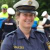 Bianca Fuchs ist Polizeihauptmeisterin bei der Verkehrspolizei.