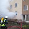 Die Augsburger Berufsfeuerwehr wurde am Freitagmorgen zu einem Wohnungsbrand in Hochzoll gerufen.