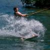 Wilde Action an heißen Sommertragen gibt's am Inselsee Blaichach.