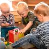 Neue Krippen- und Kindergartenplätze entstehen in einem Neubau des Marktes Mering am Mühlanger. 