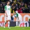 Die FCA-Spieler Tomas Koubek, Rani Khedira und Tin Jedvaj zeigten sich nach der Niederlage gegen den BVB sichtlich enttäuscht.
