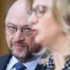 SPD-Kandidaten Martin Schulz, Anke Rehlinger: „große Zuversicht“. 