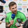 Im Gespräch mit Medienvertretern erklärt Daniel Baier, wie er zum Fanboykott beim Leipzig-Spiel steht. 