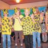 Der Liederkranz-Kinderchor entführte mit dem Musical „Tuishi pamoja“ in die Savanne Afrikas.  