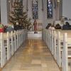 Viele Plätze blieben bei den Gottesdiensten an Weihnachten frei, wie hier in der evangelischen Kirche in Donauwörth. 