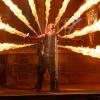Rammstein schockiert durch Stunts und Pyrotechnik auf der Bühne. Auch auf dem ersten Konzert in Deutschland seitdem die Vorwürfen bekannt wurden war Feuer im Einsatz.