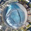 Im Hallenbad in  Dillingen (hier eine 360-Grad-Panoramaaufnahme) wird ein Testzentrum für Corona-Schnelltests eingerichtet. 