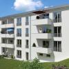 Dieses Mehrfamilienhaus baut die Wohnbau GmbH des Landkreises in der  Schwägerlstraße. Weitere Großbauten folgen nun auch von privater Hand.