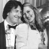 Streep und Dustin Hoffmann 1980 mit den Oscars für „Kramer gegen Kramer“.