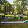 Die Minigolfanlage in Wellenburg zählt zu den schönsten im Raum Augsburg.