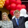 Willem-Alexander hat Feier zum Thronwechsel eröffnet