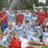 Überschwänglicher Jubel: Im Frühjahr stieg der TSV Balzhausen in die Kreisliga auf. Nun beginnt der sportliche Ernst des Lebens mit dem Derby gegen Bezirksliga-Absteiger SpVgg Wiesenbach. 
