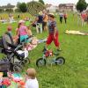 Rund 100 Anwohner, darunter viele Familien mit Kindern, haben gestern auf der Wiese am Lautenwirtsgässchen gegen die Pläne der Stadt Mindelheim protestiert, das Areal zu bebauen. In den kommenden Wochen sollen Unterschriften gesammelt werden, um den Stadtrat zum Umdenken zu bringen.